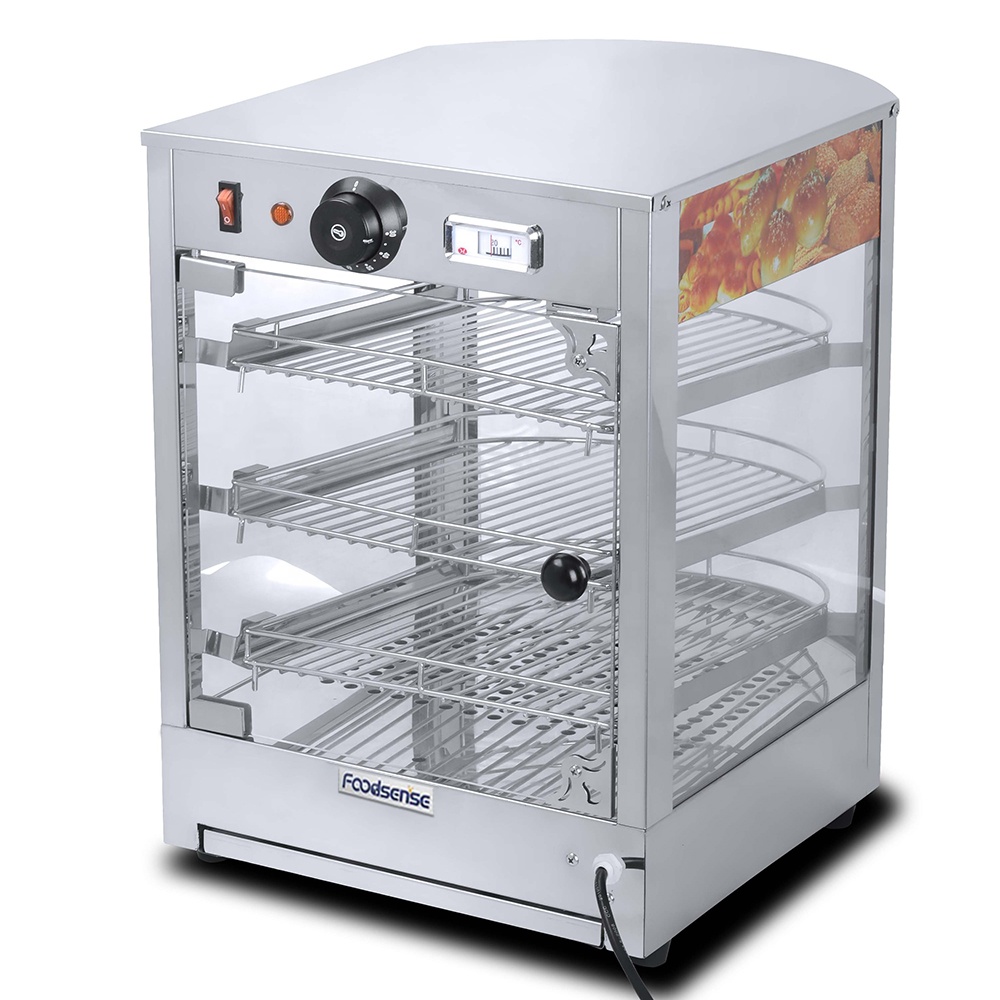 Snacks Food Warmer - Vitrine chauffante pour snacks, pizzas, poulet