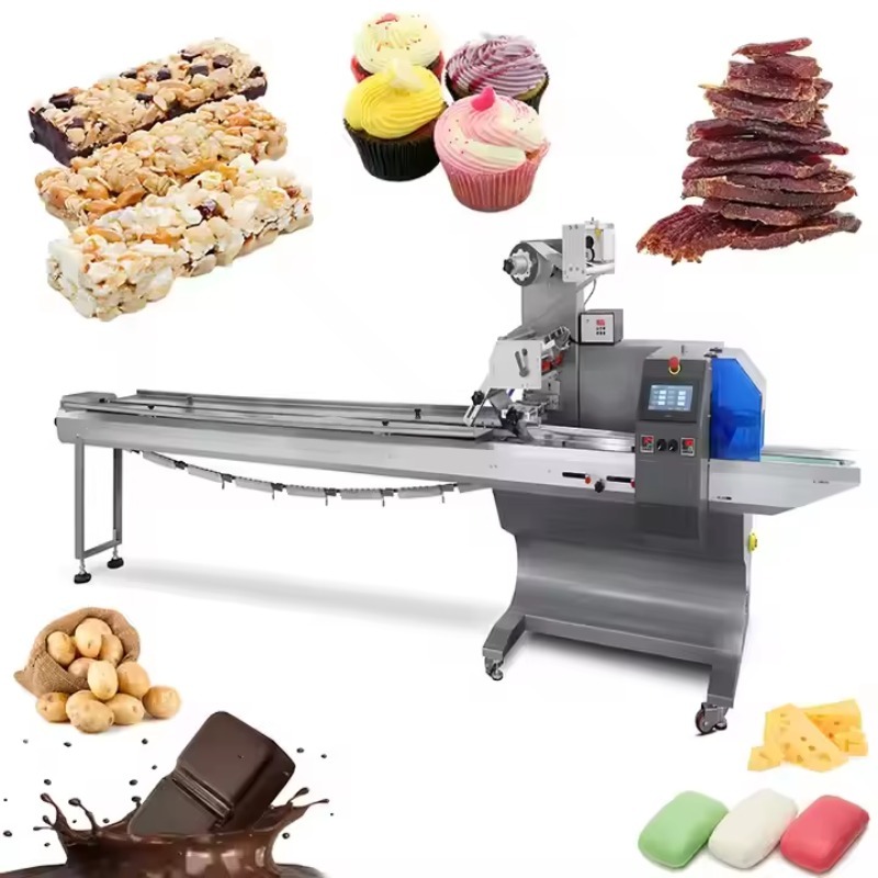 Food Snacks In Usa - Machine d'emballage automatique de type oreiller