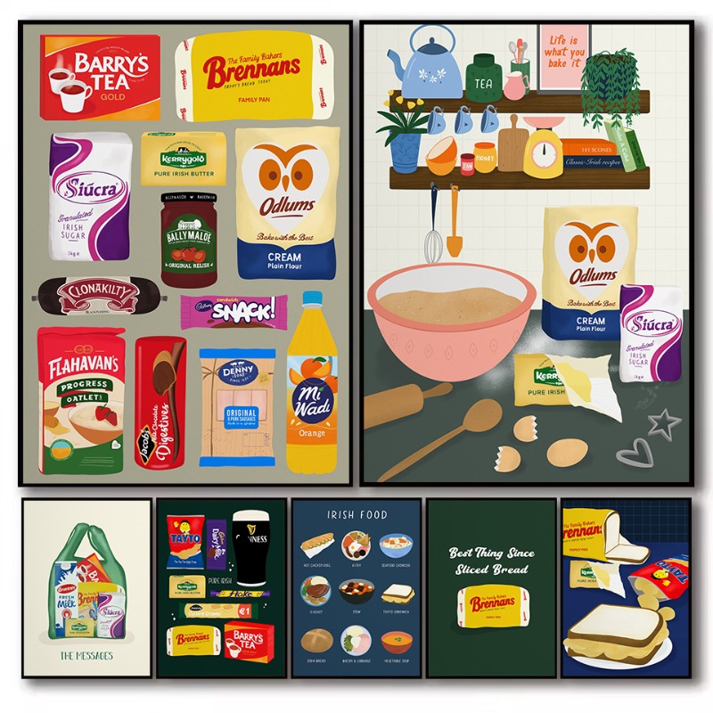 Food Snacks Pictures - Mignon classique irlande nourriture Snack beurre