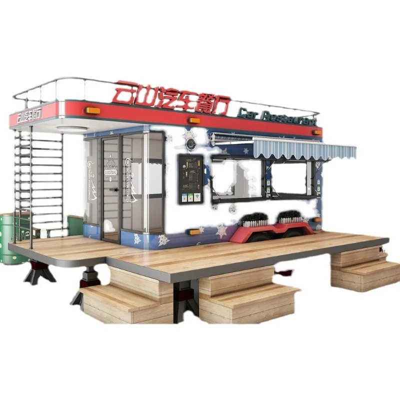 Food Snacks Pictures - Camion de restauration mobile pour festival
