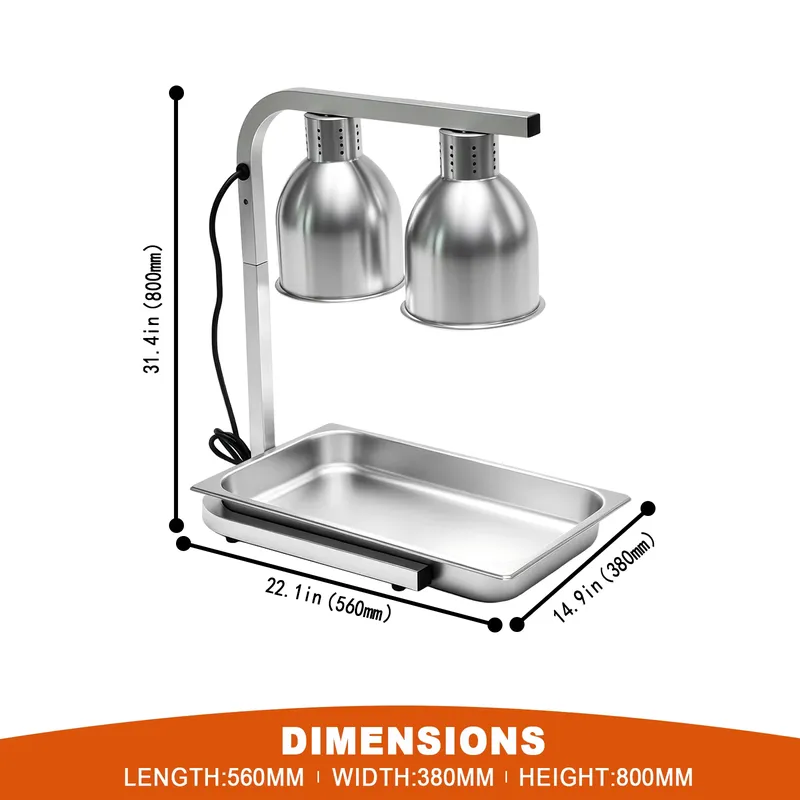 Chauffe-aliments professionnel - Snacks Food Warmer avis et prix