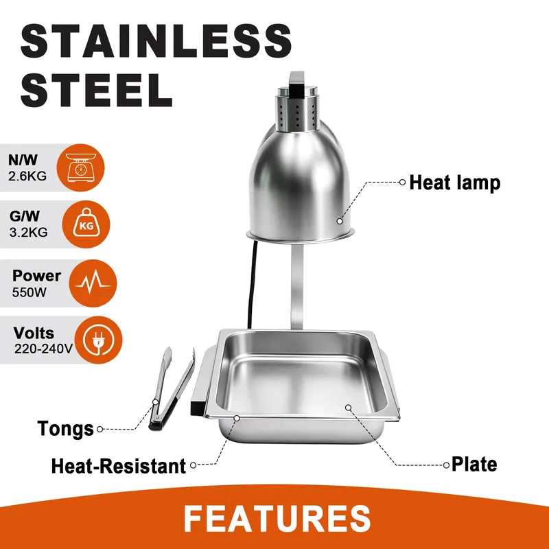 Chauffe-aliments professionnel - Snacks Food Warmer avis et prix
