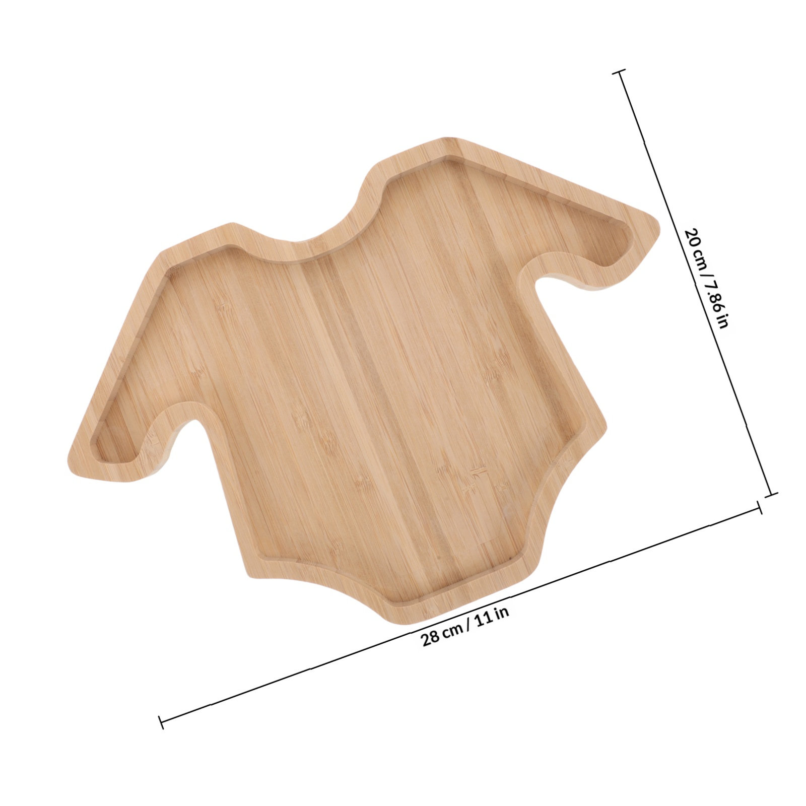 Plateau à nourriture en bois o - Food Snacks For Baby Shower avis et prix