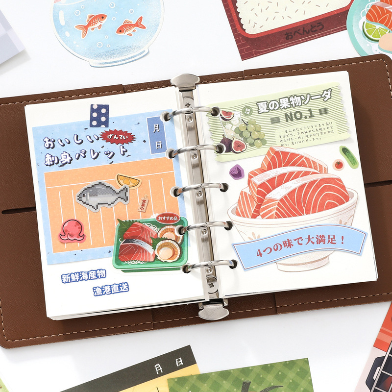 77 autocollants PET pour journ - Food Snacks Recipes avis et prix