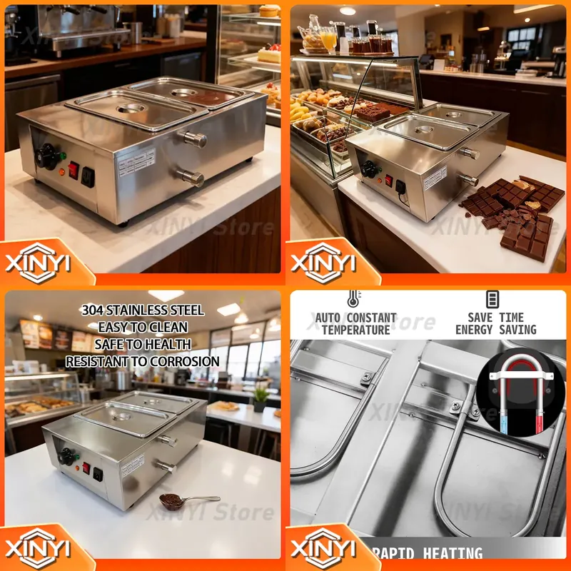 Chauffe-chocolat électrique en - Snacks Food Warmer avis et prix