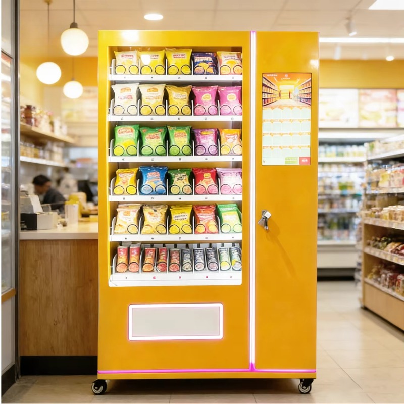 Distributeur automatique de sn - Food Snacks Vending Machine avis et prix
