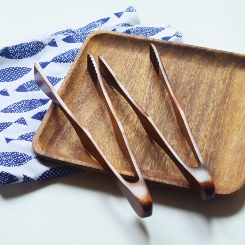Pinces de service en bois natu - Food In Japanese Snacks avis et prix