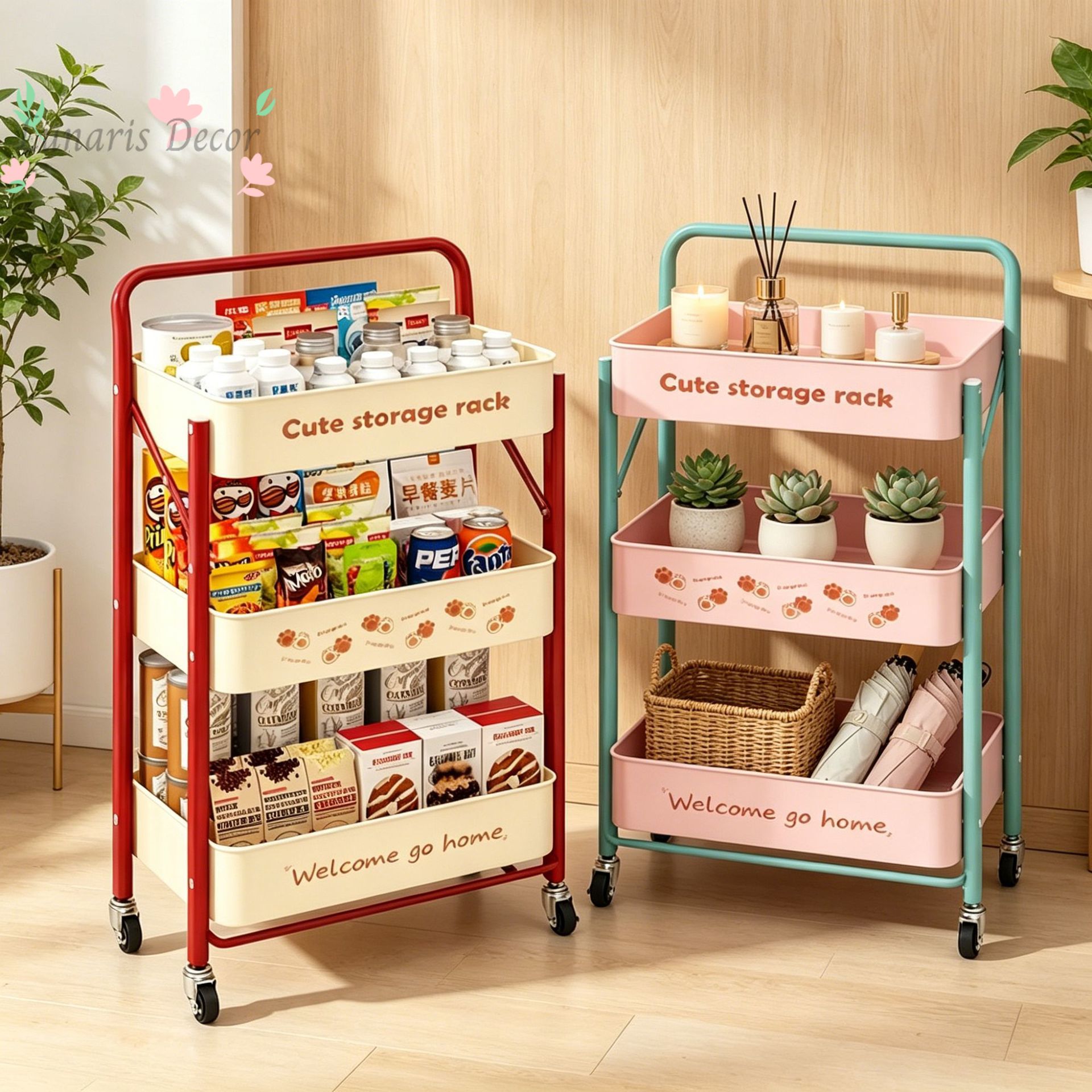 Petit chariot, étagère à colla - Food Snacks Pictures avis et prix