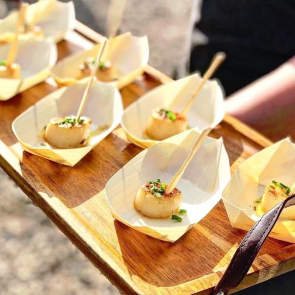 Assiette en bois jetable multi - Food In Japanese Snacks avis et prix