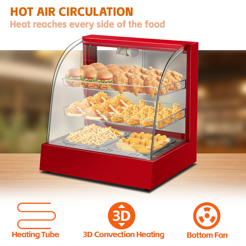Vitrine chauffante électrique  - Snacks Food Warmer avis et prix