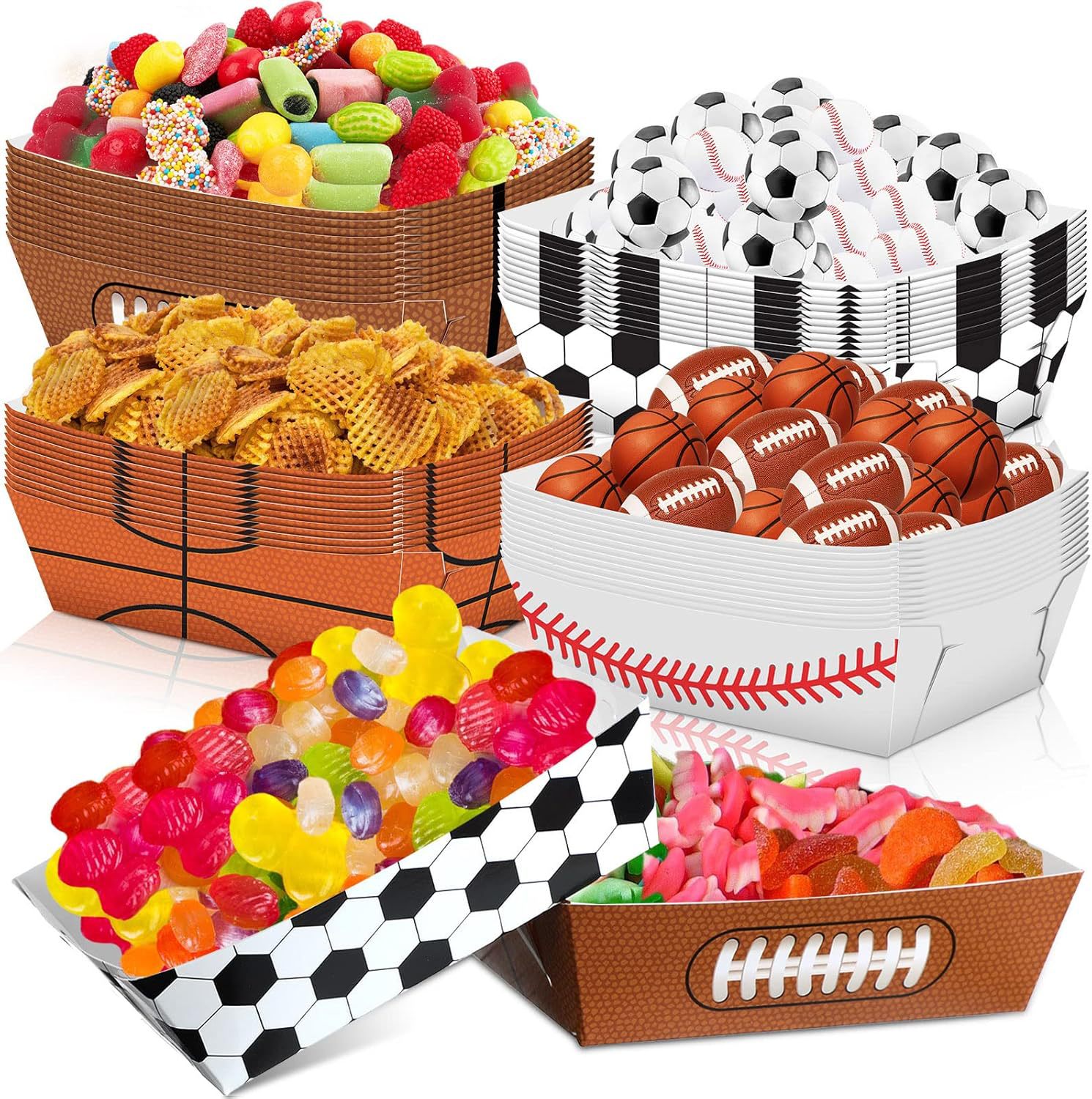 6-48 pièces de plateaux jetabl - Food Snacks For Baby Shower avis et prix